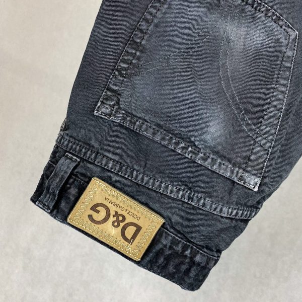 ekskluzywne czarne spodnie second hand online
