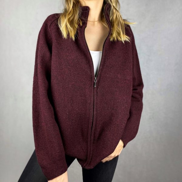 ekskluzywny rozpinany sweter second hand online